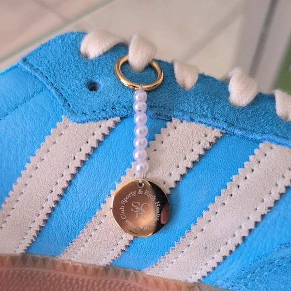 Adidas Samba OG Sporty & Rich Bright Pastel Blue Men's Sneakers US 10 - Picture 5 of 11